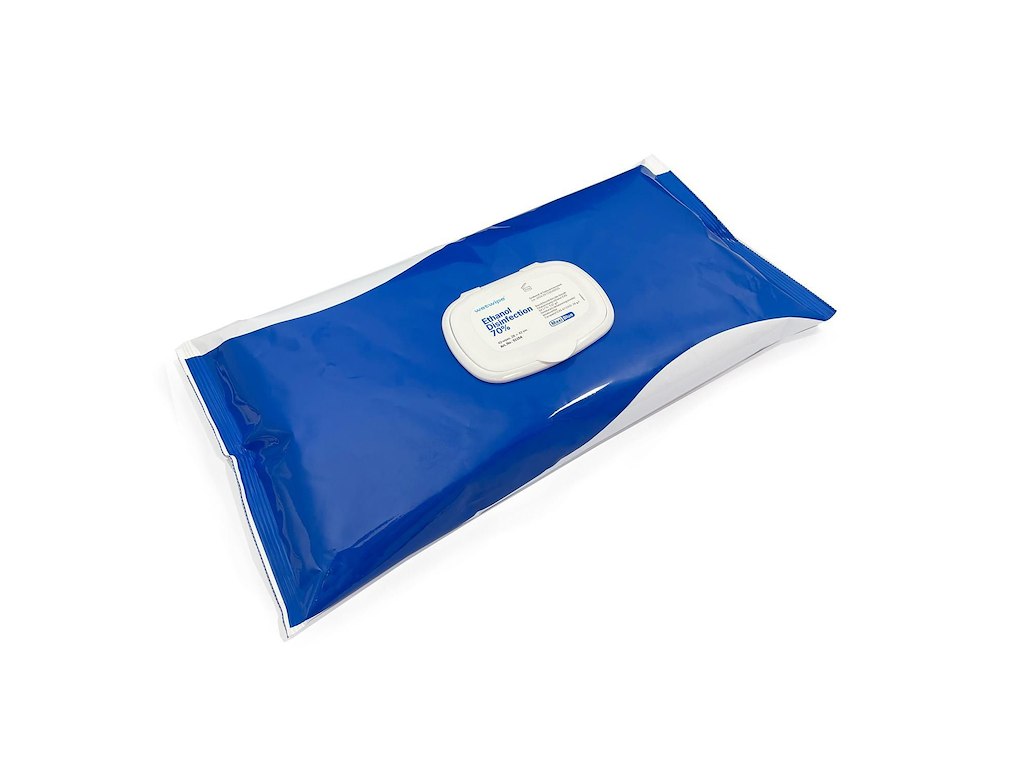 Desinfektion Wet Wipe fødevaregodkendt engangswipes med 70 % Ethanol 40 stk