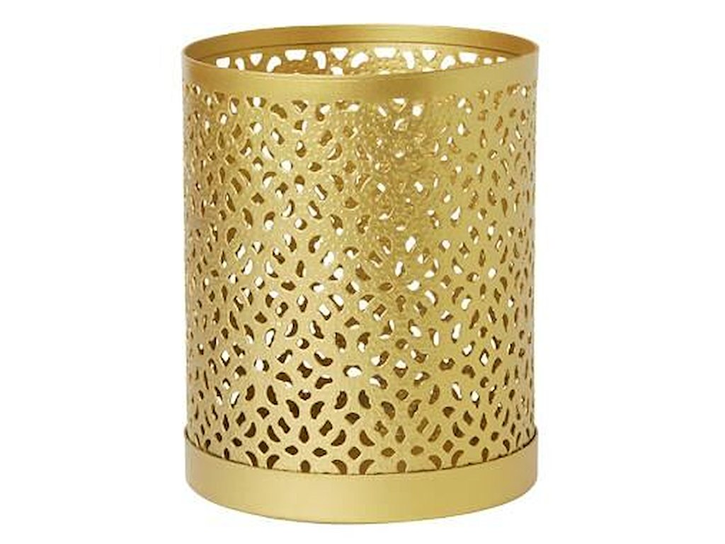 Lysestage Bliss Ø80x100 mm Metal Guld