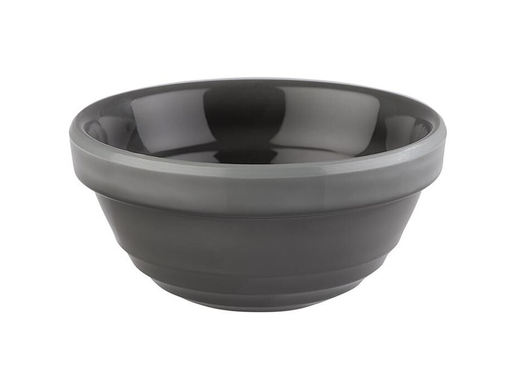 Skål Emma 60ml Ø7.5x3.5cm melamin grå