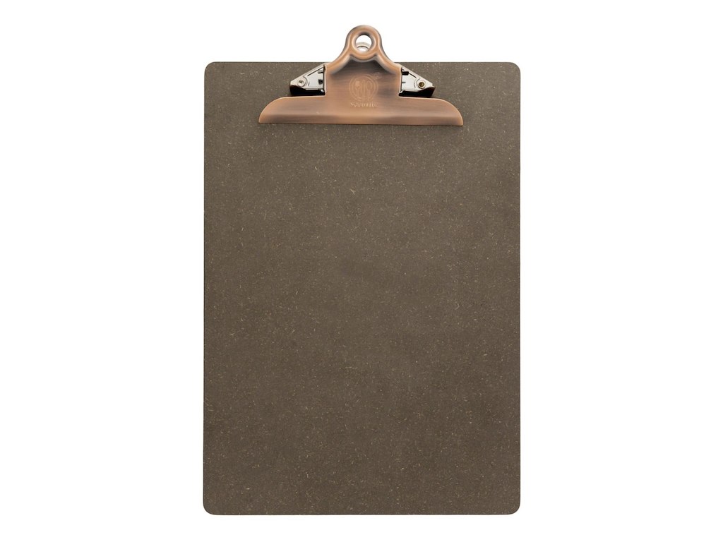 Menukortholder Securit Clipboard 23x34 cm brun