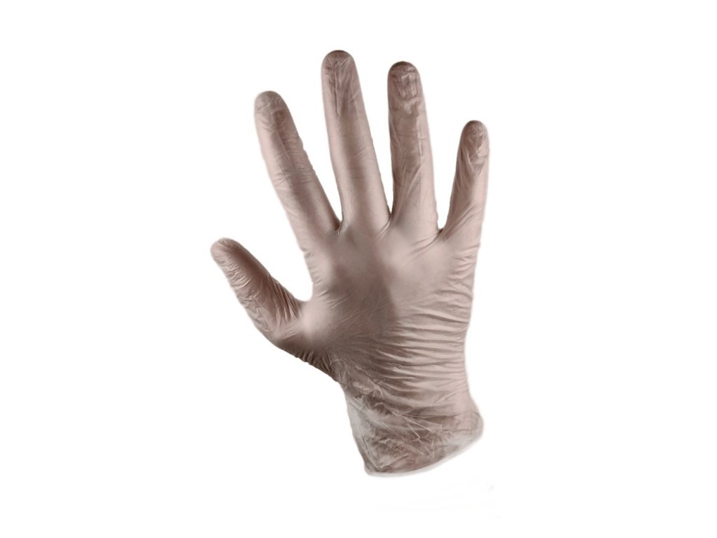Vinylhandsker (transparent) 4.5g - 100 stk.