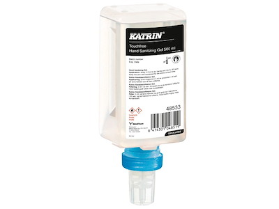 Hånddesinfektion Gel Katrin Touchfree 500 ml