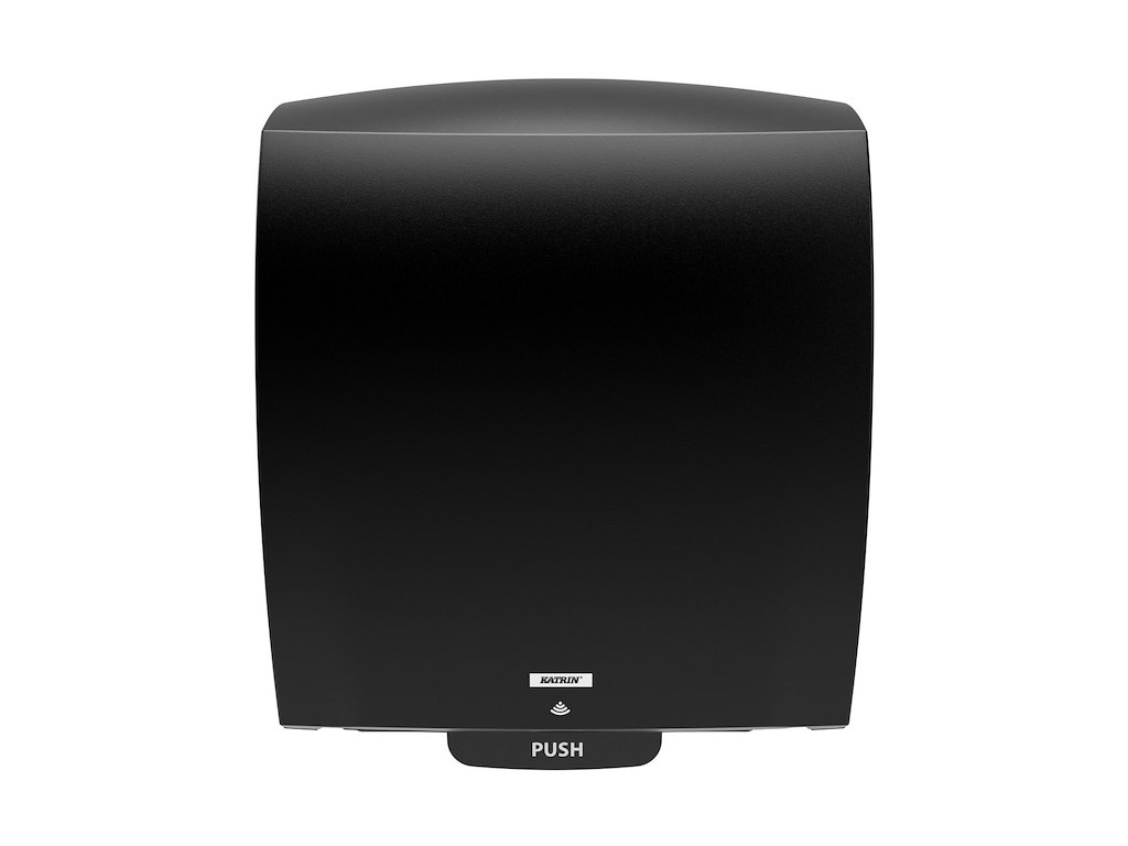 Dispenser Katrin Håndklæderulle Hybrid L21.6xB32.2xH39.7cm Plast Sort