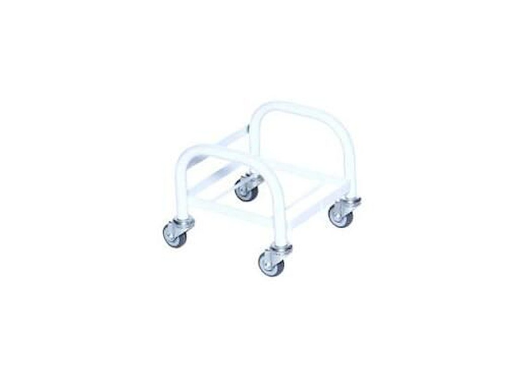 Dunkvogn 25x24 cm med 4 stk 50 mm hjul til 10 ltr dunk