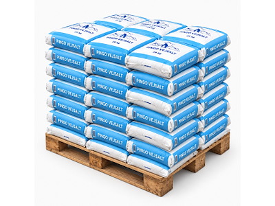 Pingo vejsalt – 42 × 25 kg | Leveret pris – alt inkl.