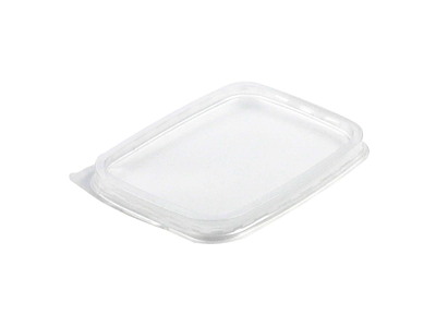 Plastlåg 108x82 mm PP Klar til Salatbæger 108x82 mm