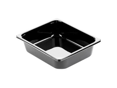 Bakke 1/2 GN 325x265x79 mm 5100 ml CPET Sort