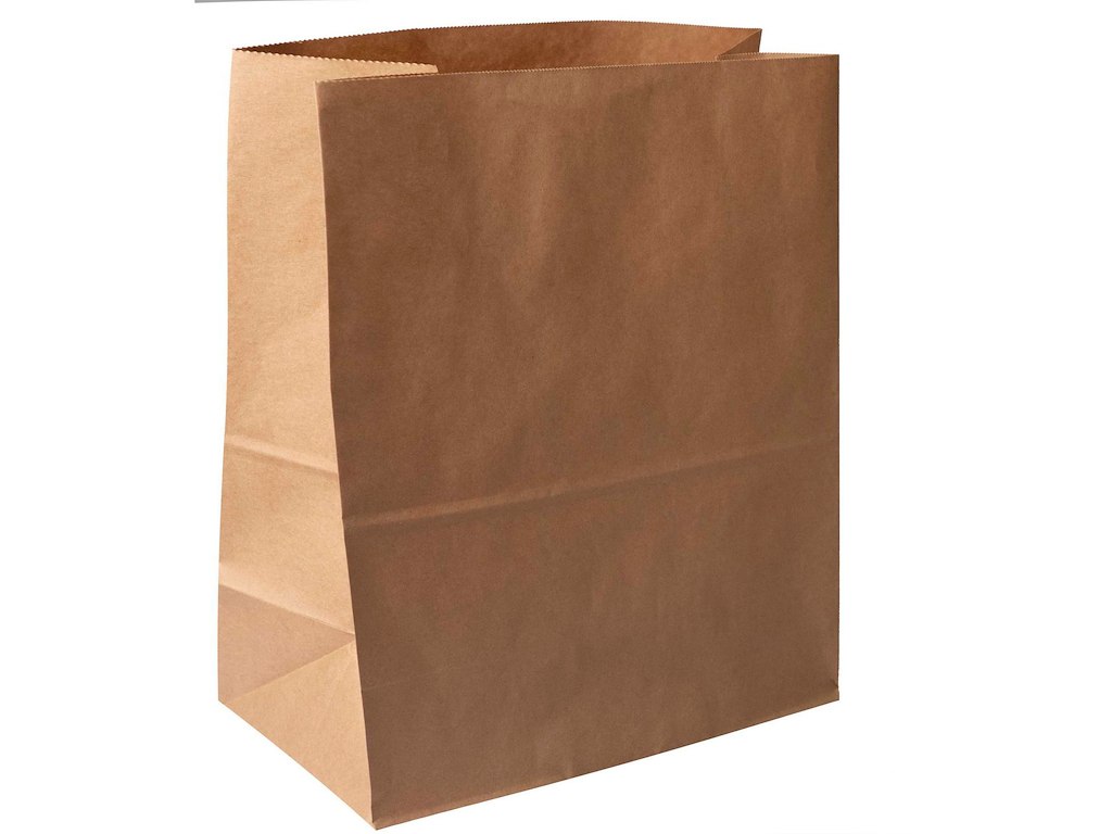 Klodsbundspose 320x220x390mm 27 ltr 80 gr Brun