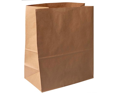 Klodsbundspose 320x220x390mm 27 ltr 80 gr Brun