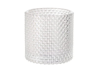 Lysestage Calm Ø8xH8cm glas