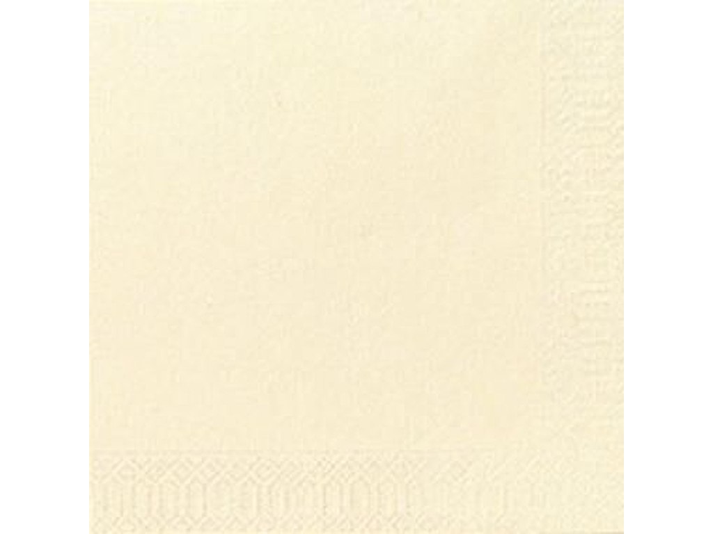 Serviet Duni 24x24cm 3-lag Buttermilk