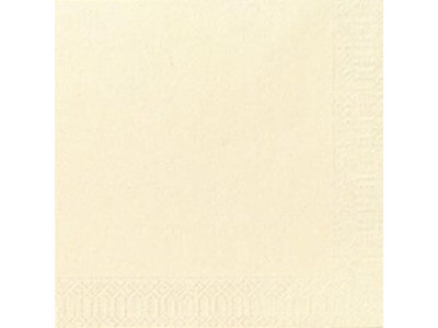 Serviet Duni 24x24cm 3-lag Buttermilk