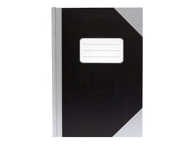 Kinabog A5 Linjeret Sølv