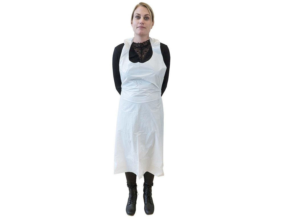 Forklæde Engangs Catersource 850x1300 mm 30 my Hvid