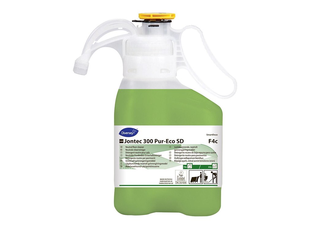 Universalrengøring Gulv Taski Jontec 300 Pur-Eco SmartDose 1.4ltr Ecolabel m Par