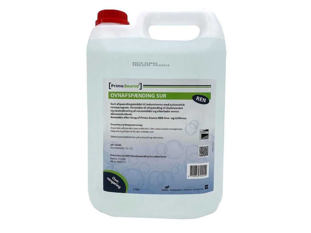 Ovnafspænding Flydende Prime Source Ren 5ltr u. Farve Skyllemiddel t. Auto-progr