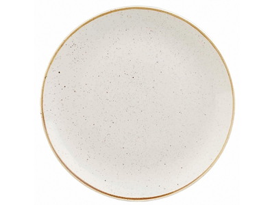 Tallerken Coupe Stonecast Ø16.5 cm Porcelæn Vanilje