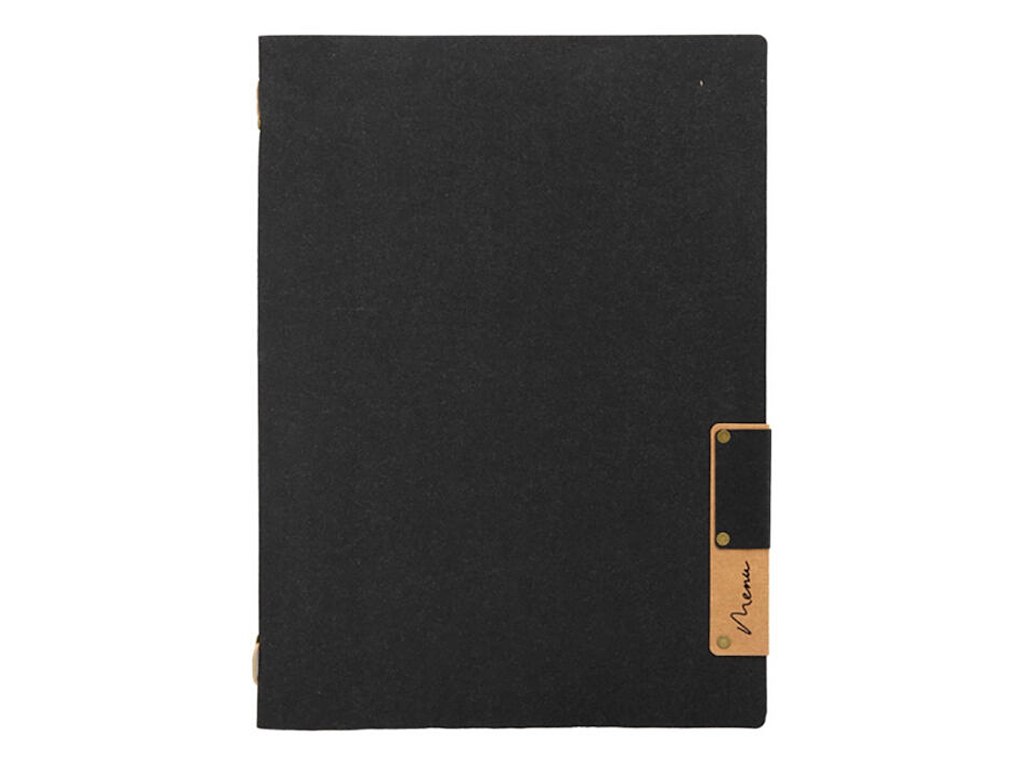 Menukortholder A4 L34xB24cm Sort
