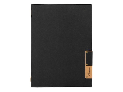 Menukortholder A4 L34xB24cm Sort