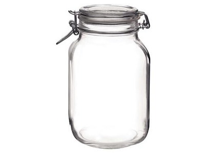 Patentglas Fido Bormioli 2 ltr Ø12.5x21.6 cm