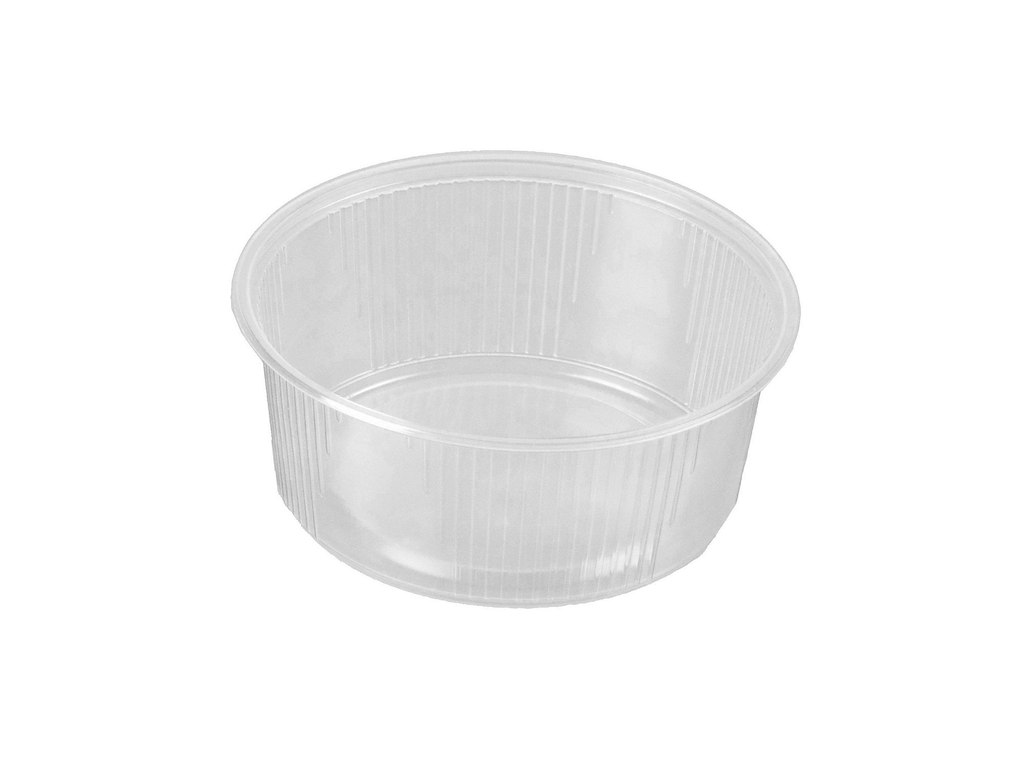 Salatbæger 200 ml Ø101x43 mm Rund PP Klar