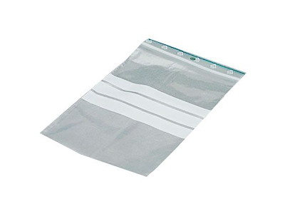 Lynlåspose 120x180 mm 50 my med Skrivefelt LDPE