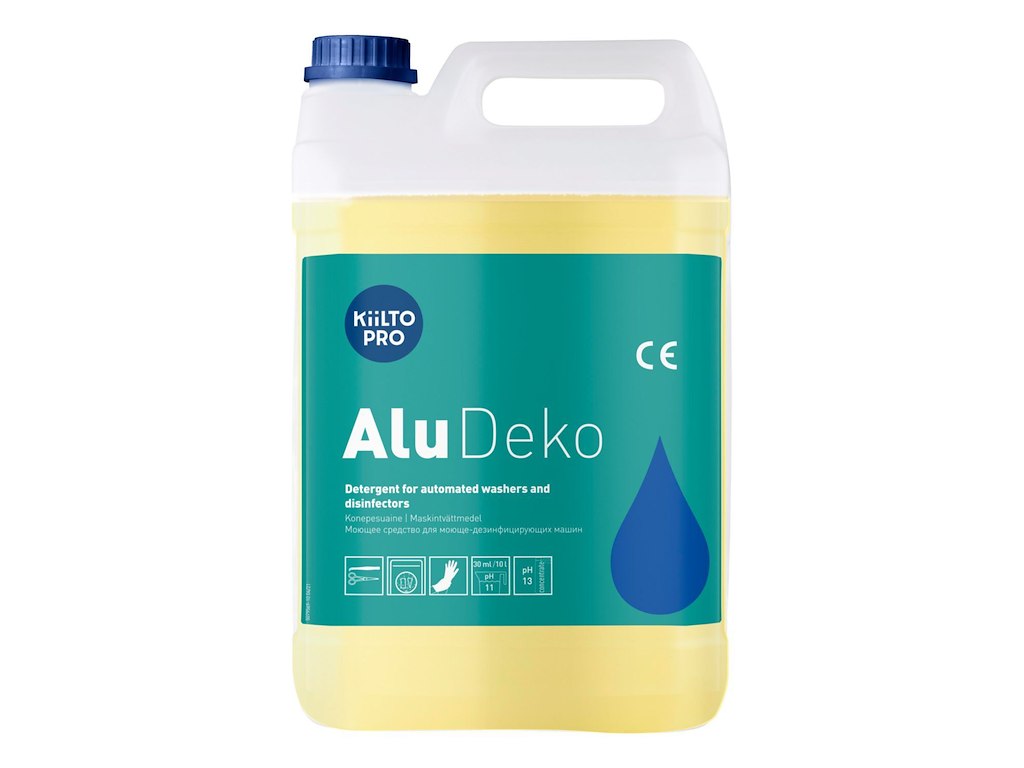 Bækkenskyl Alkalisk Kiilto Pro Alu Deko 5ltr til instrumentvasker