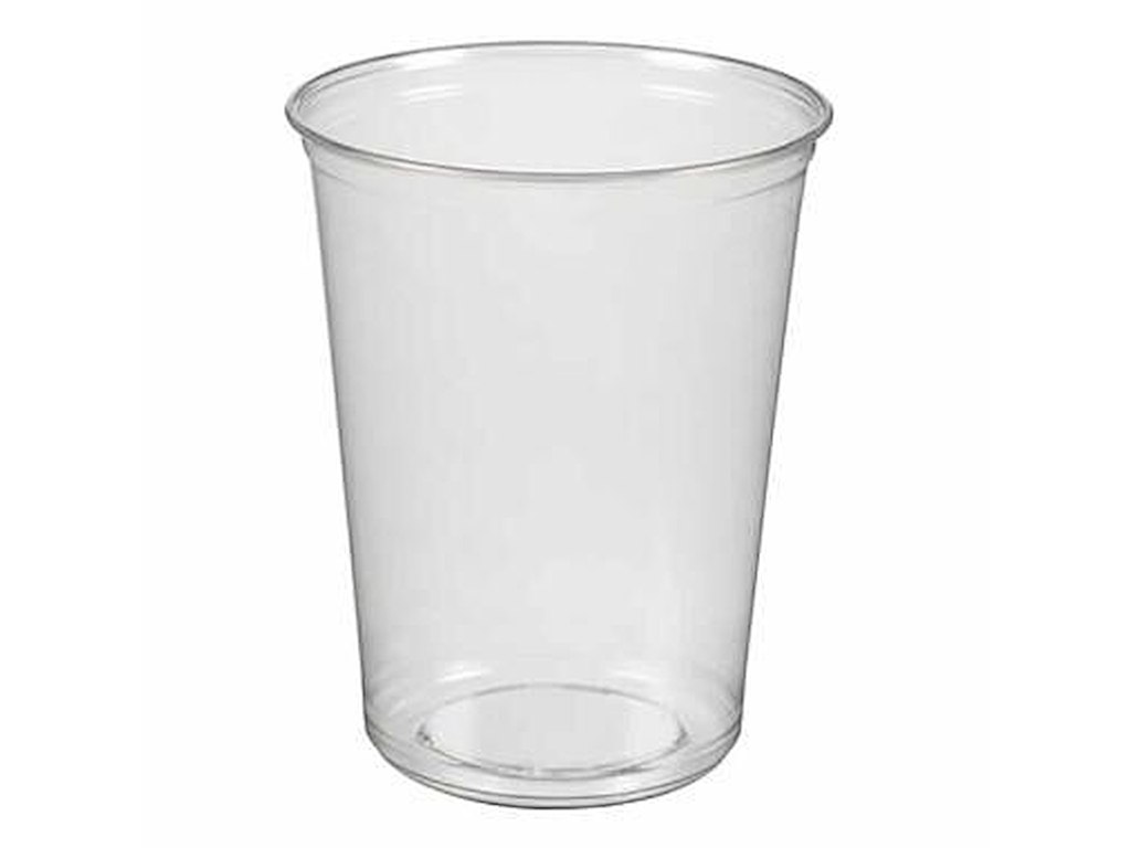 Bæger Deli 800 ml 32 oz Ø117x145 mm Rund RPET Klar