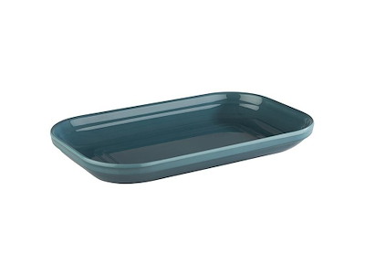 Serveringsfad Emma 1/4GN L26.5xB16.2xH3cm melamin blå