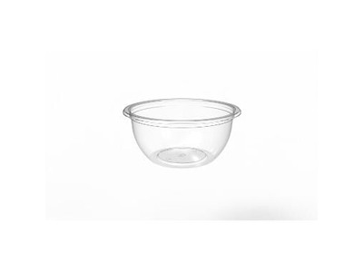 Bæger DeliGreen Rund 375ml Ø129xH57mm RPET Transparent