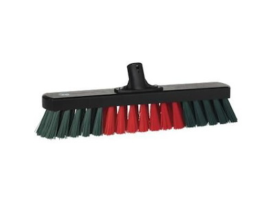 Værkstedskost 80x440 mm med Gevind Sort