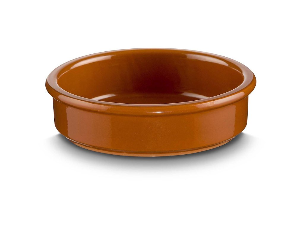 Skål Terracotta Regas Ø115x30 mm Rustik Rød/Brun