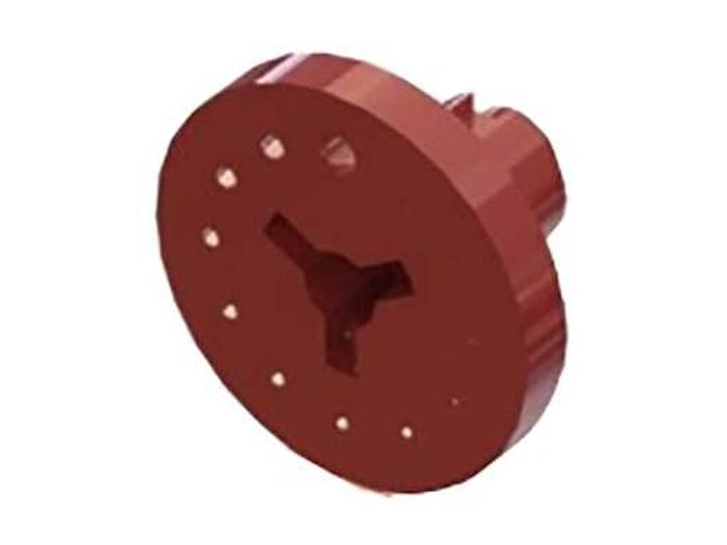 Doseringsanlæg EcoRange doseringshjul ultra til små doseringer Rød