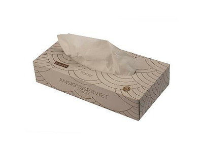 Premium Soft Ansigtsservietter - 2-lags FSC i Pop-up æske