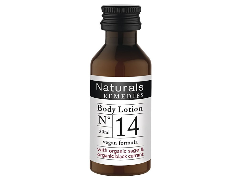 Hudcreme Naturals Remedies Nr. 14 Body Lotion 30ml med Parfume Skruelåg