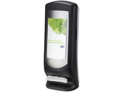 Dispenser Tork XPN Høj kapacitet Sort til Serviet N4