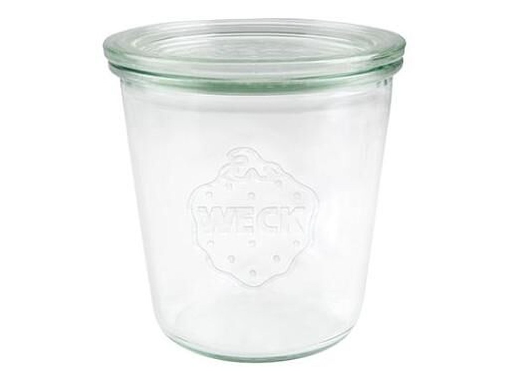 Patentglas Weck 290 ml Ø8.8x8.75 cm uden Låg Glas