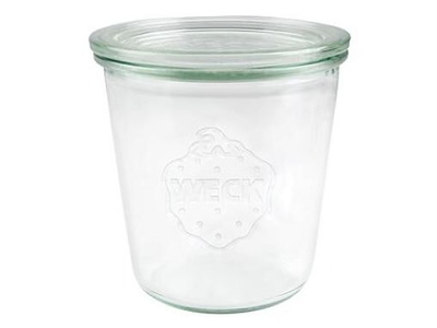 Patentglas Weck 290 ml Ø8.8x8.75 cm uden Låg Glas