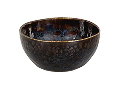 Skål Eccentric Petrol Ø11x6 cm Stentøj