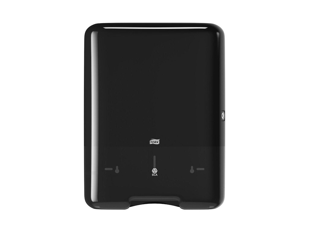 Dispenser Håndklædeark Tork Singlefold/C-fold H3 Stor Plast Sort