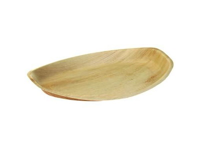 Fad 41x28x2.5 cm Stor Bionedbrydelig Palmeblad