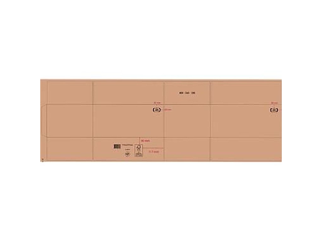 Papkasse 400x260x180mm fefco 0201