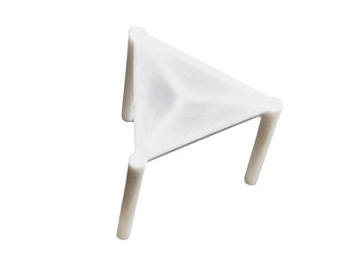 Trefod/Pizzabord 30 mm PS Hvid til Pizzaæske