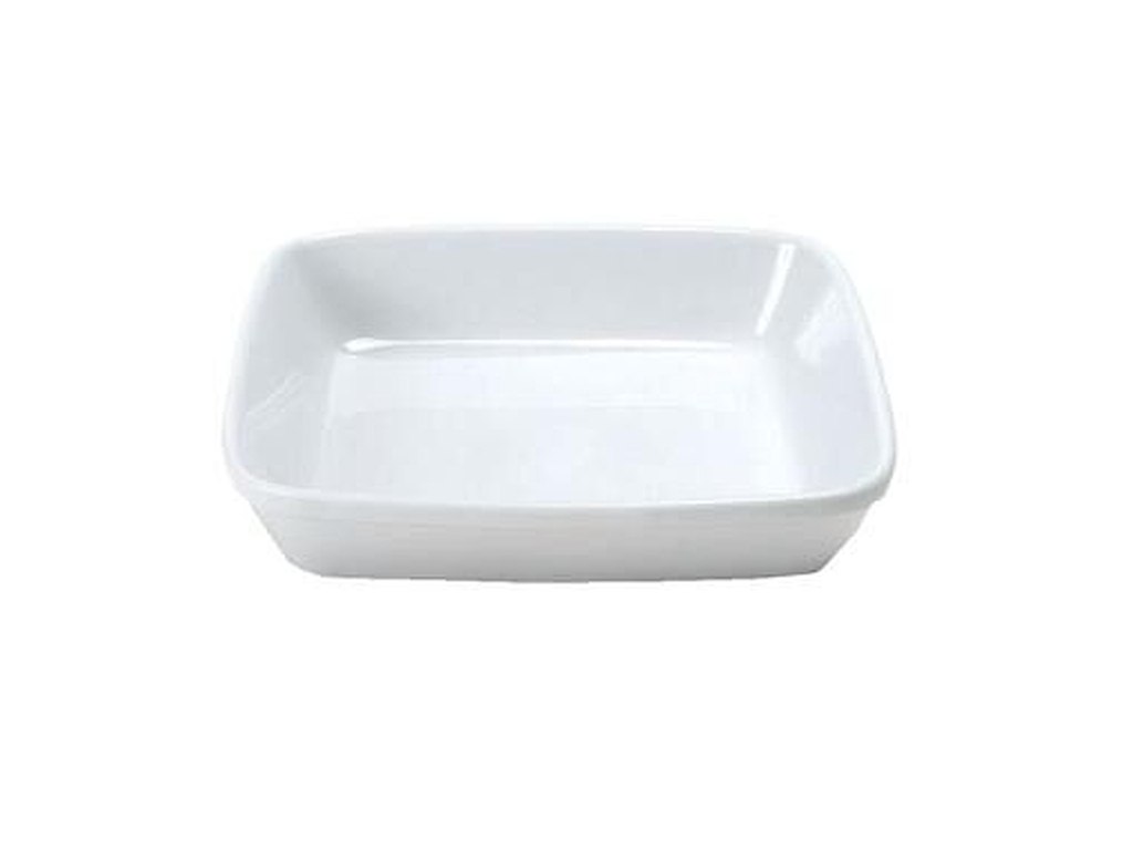Fad Kera 26x20 cm Rektangulær Ovnfast Porcelæn Hvid