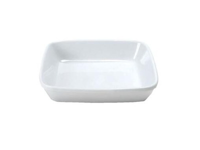 Fad Kera 26x20 cm Rektangulær Ovnfast Porcelæn Hvid