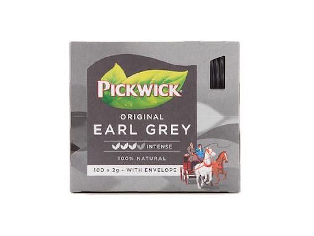 Te Sort Pickwick Earl Grey 100 breve Rainforest Alliance