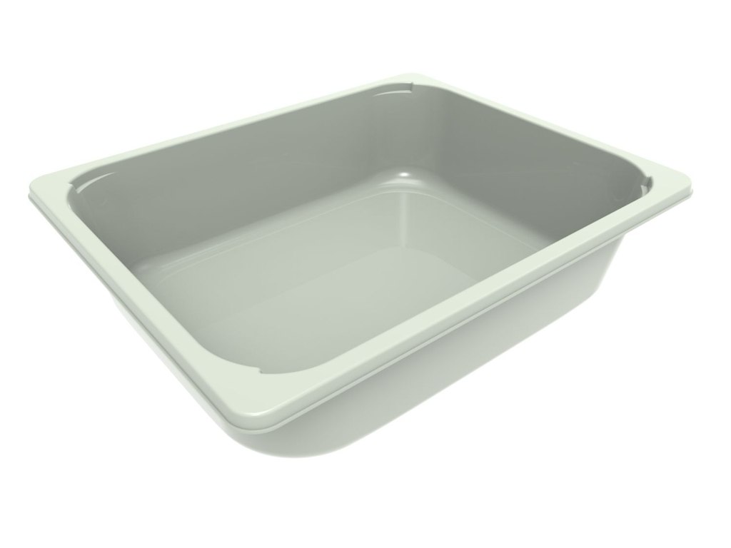 Bakke 1/2 GN C2325-1B 1-Rum 5195ml L325xB264,5xH80mm CPET Evolve