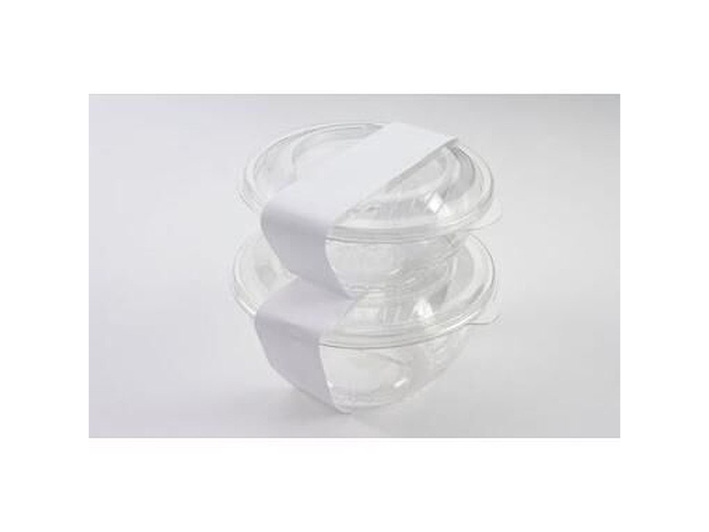 Låg Bowl Show Ø173 mm APET Klar til 37313