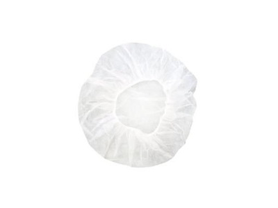 Hårnet str L Ekstra vidde PP Hvid