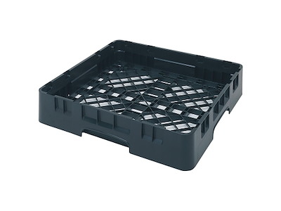 Opvaskekurv Cambro 50x50 cm til Kopper/glas plast Sort